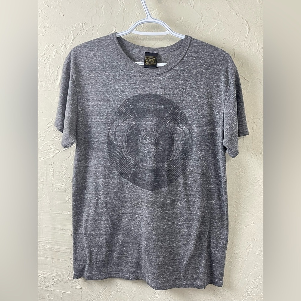 Chevy Gray Obey Graphic T-Shirt
